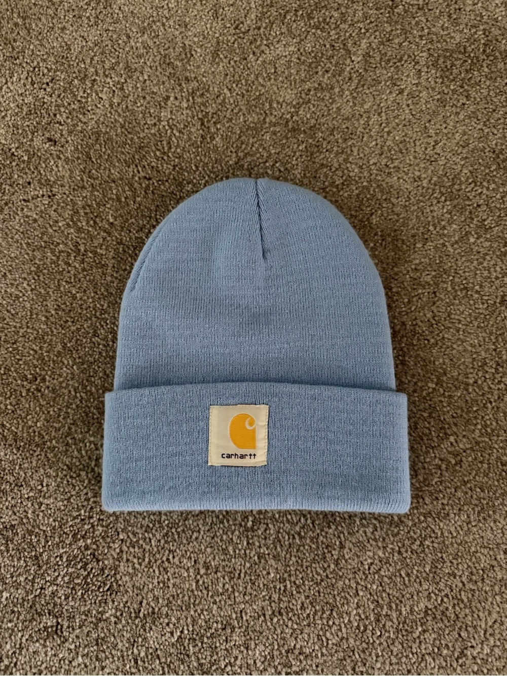 Carhartt Light Blue Knit Beanie